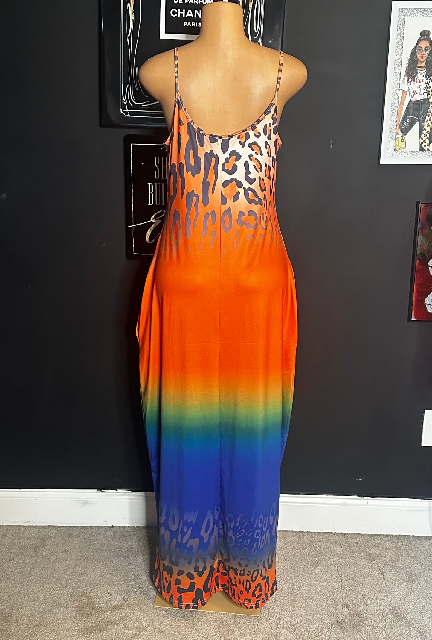 Boutique maxi dress-XL