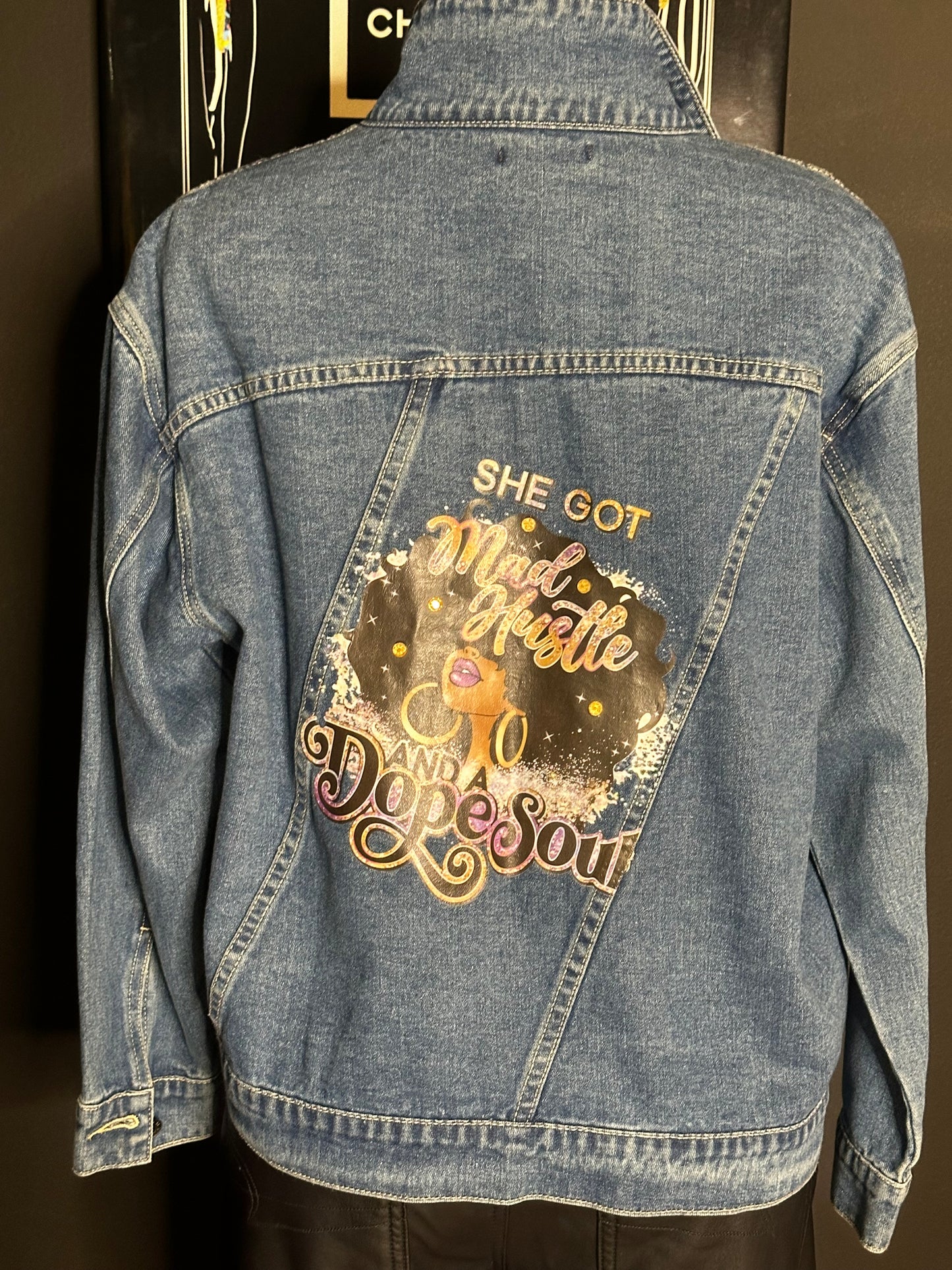Denim jacket-XL