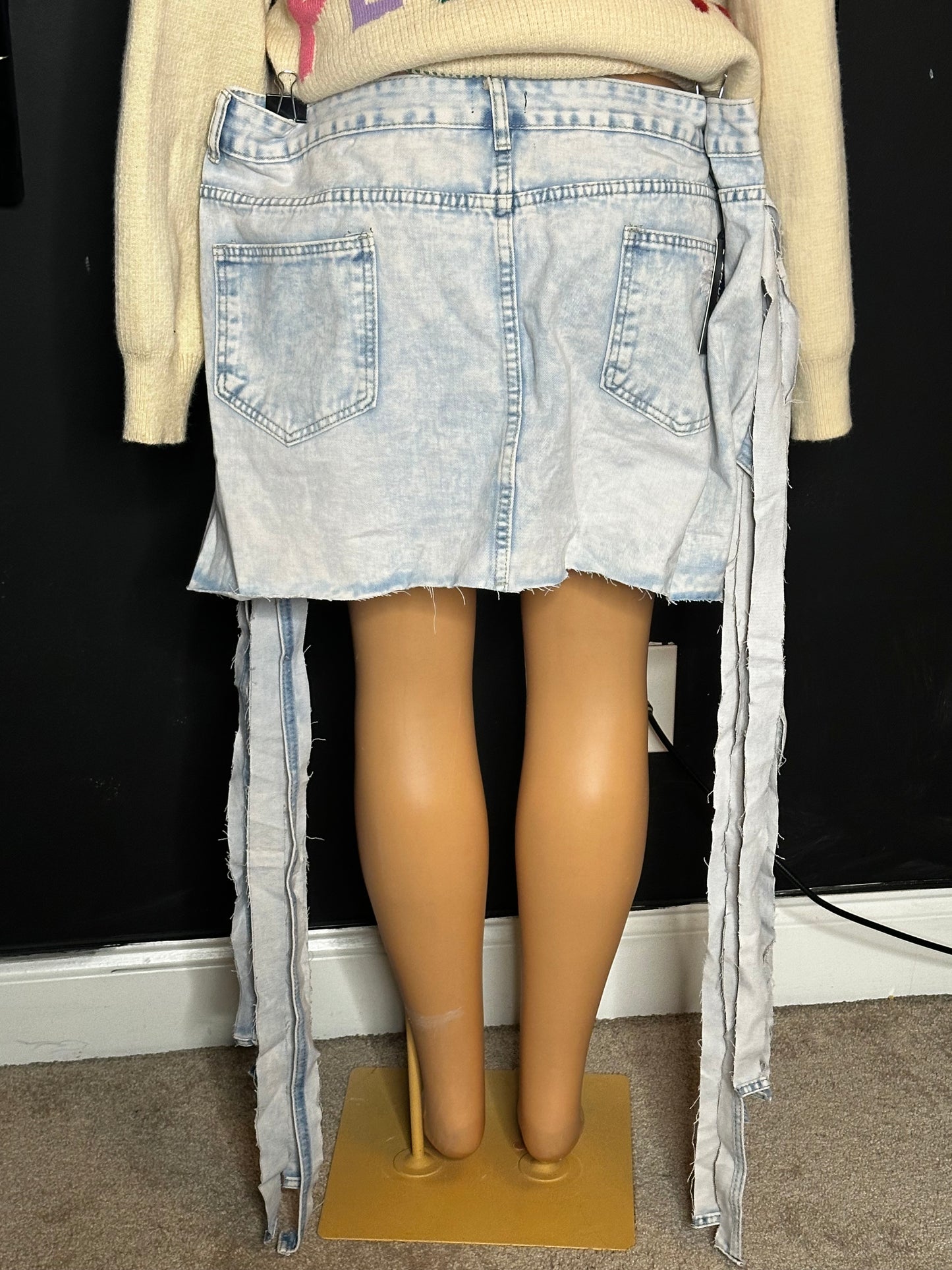 XPlus Wear denim skirt (3XL)