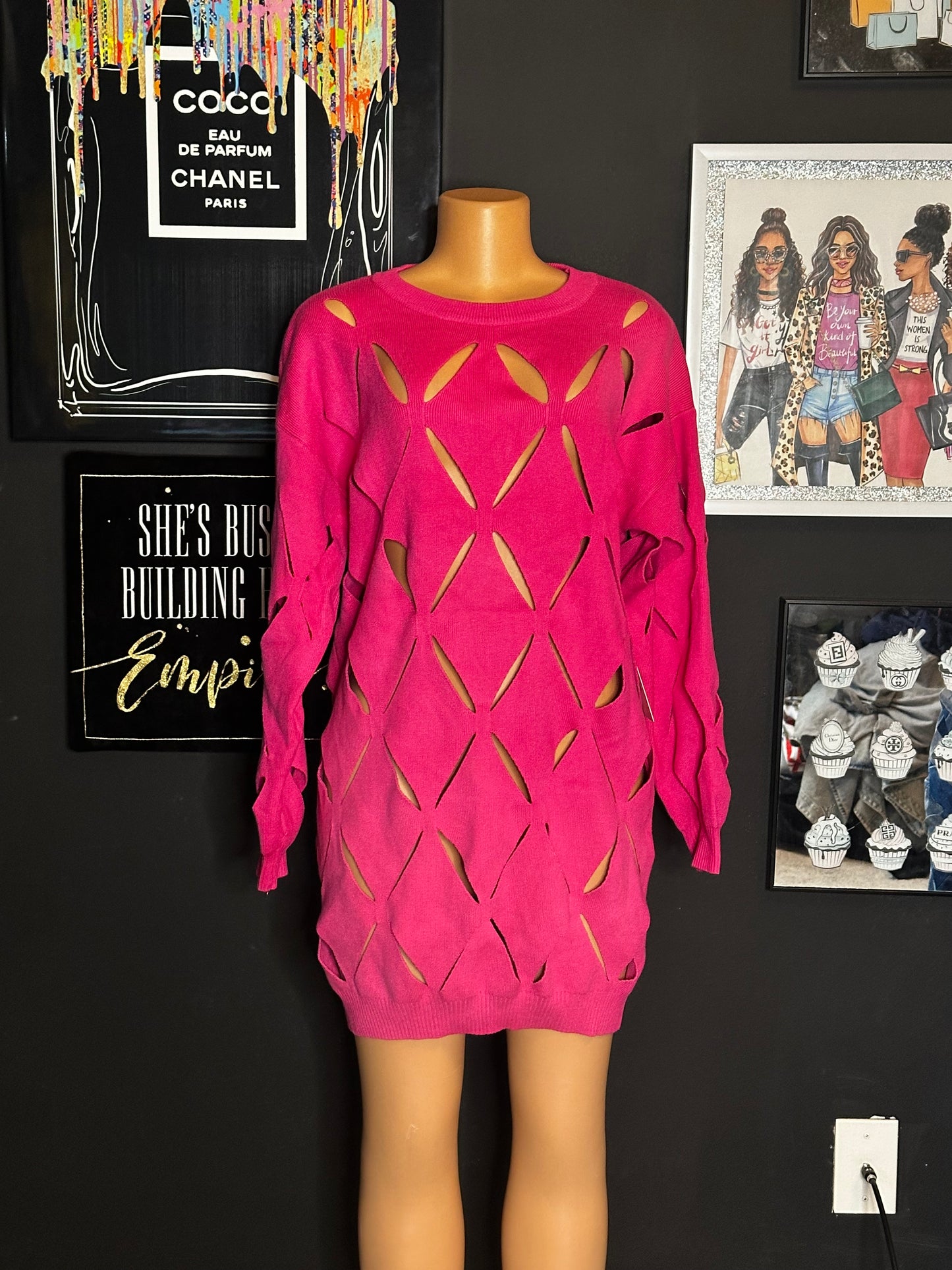 Sweater dress by Roosevelt-M/L