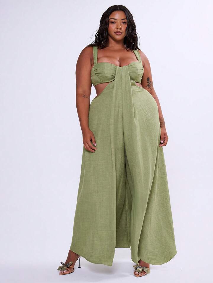 Shein Curve jumpsuit-1XL