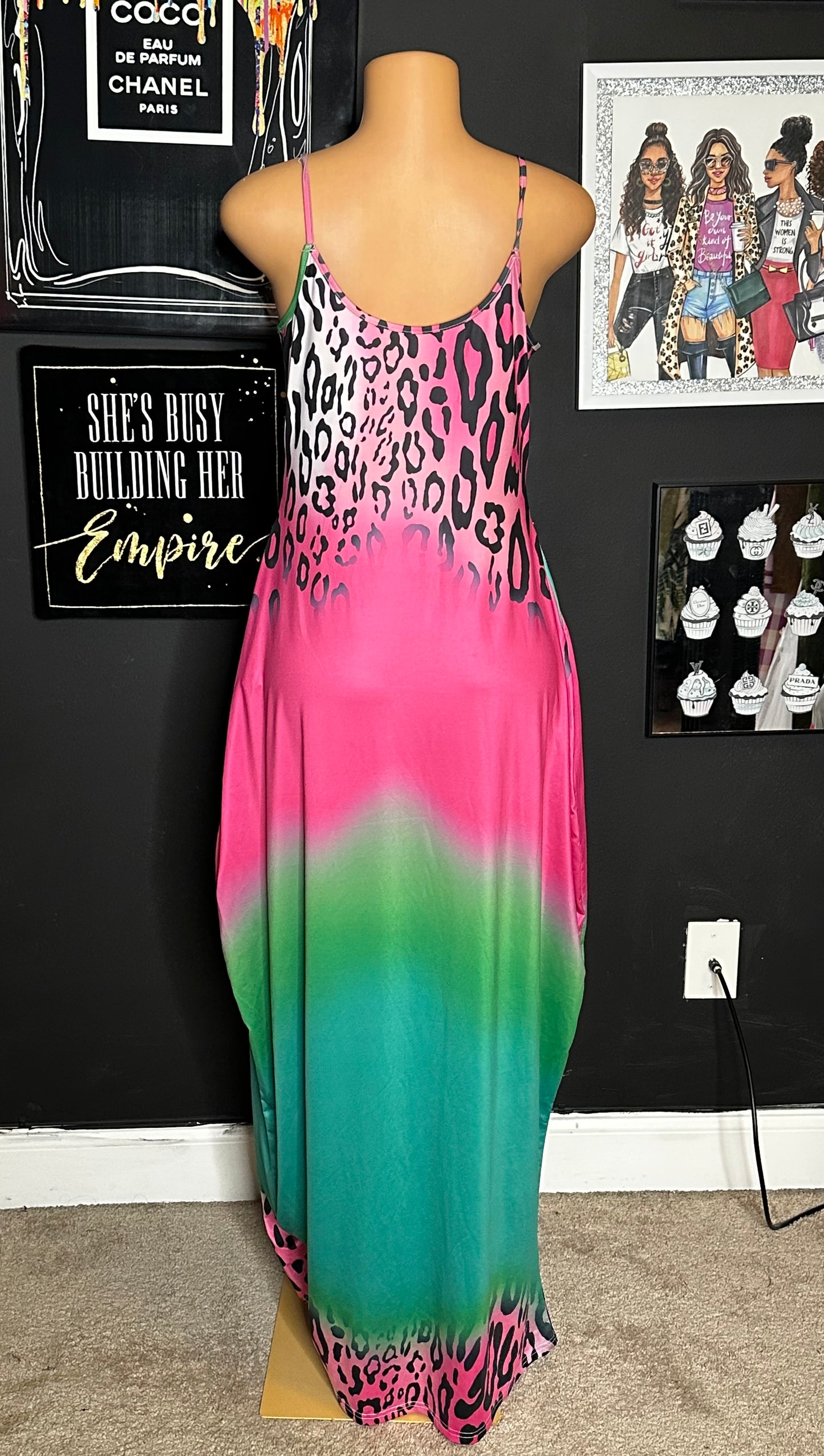 Boutique maxi dress-XL