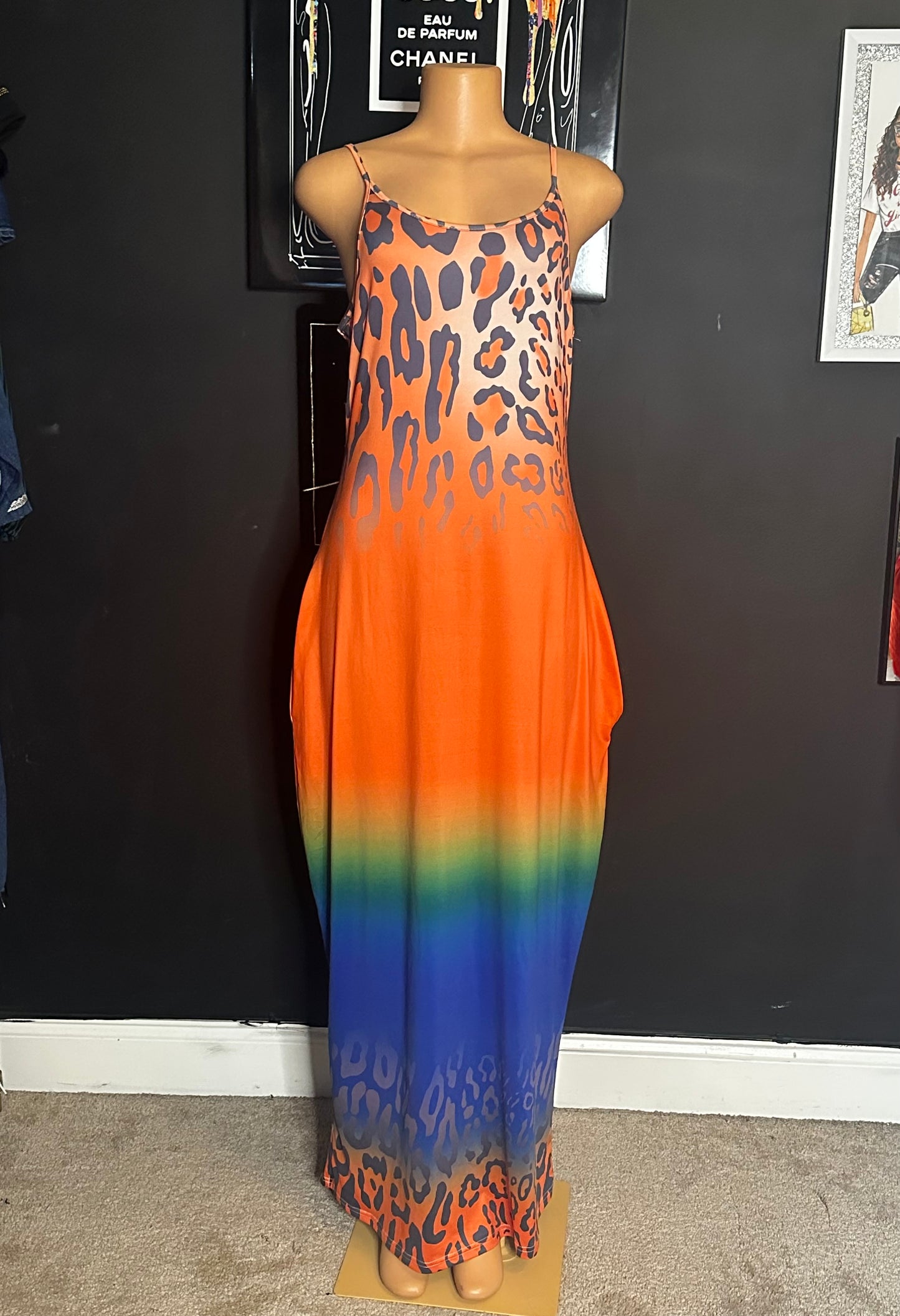 Boutique maxi dress-XL