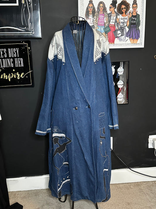 Custom Denim Coat