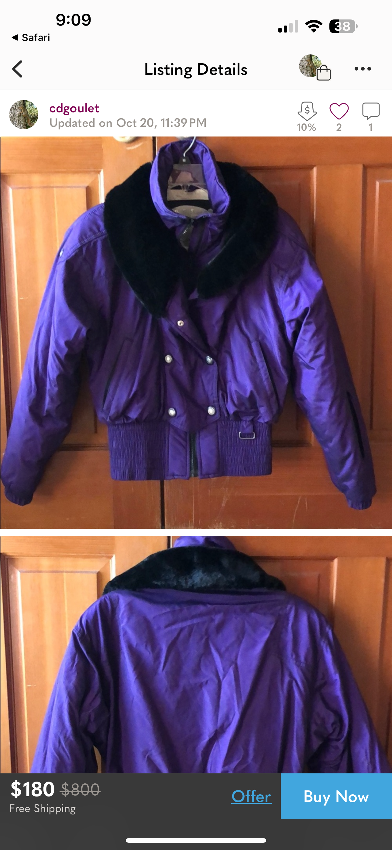 Vintage Nils Skiwear jacket