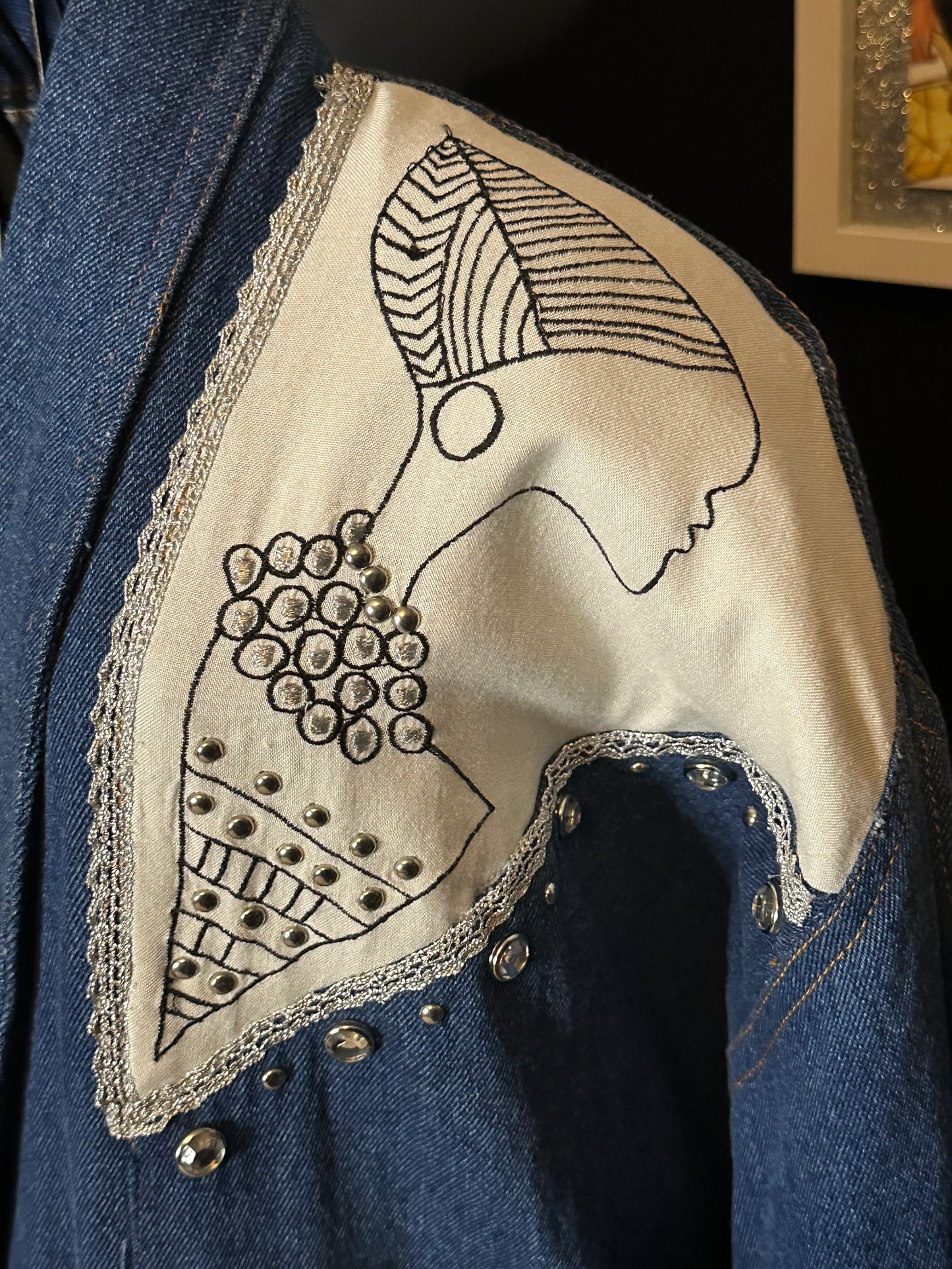 Custom Denim Coat