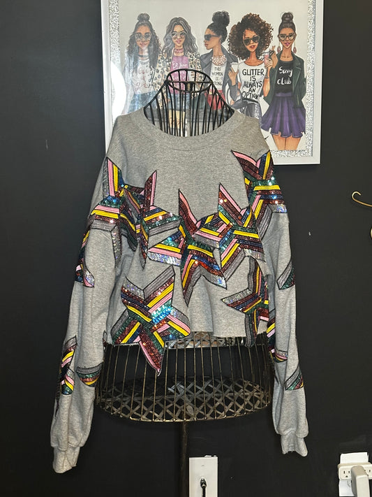 Cropped sweater (XL)