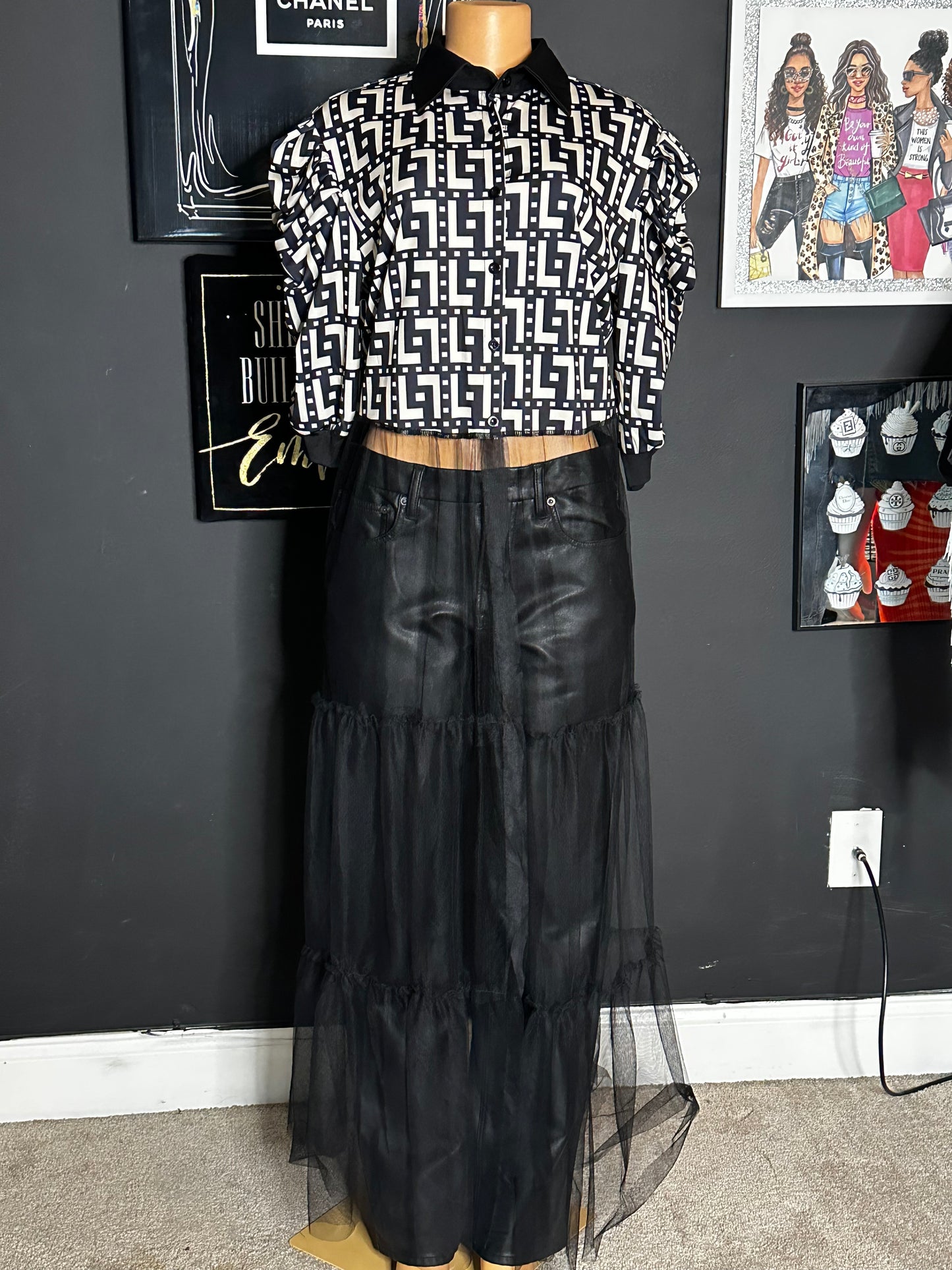 Boutique top/dress-Med(8/10)