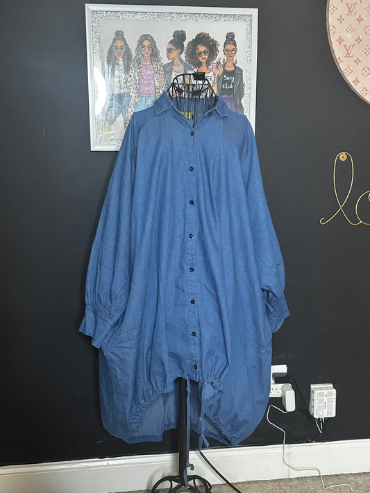 Denim dress by Highlight