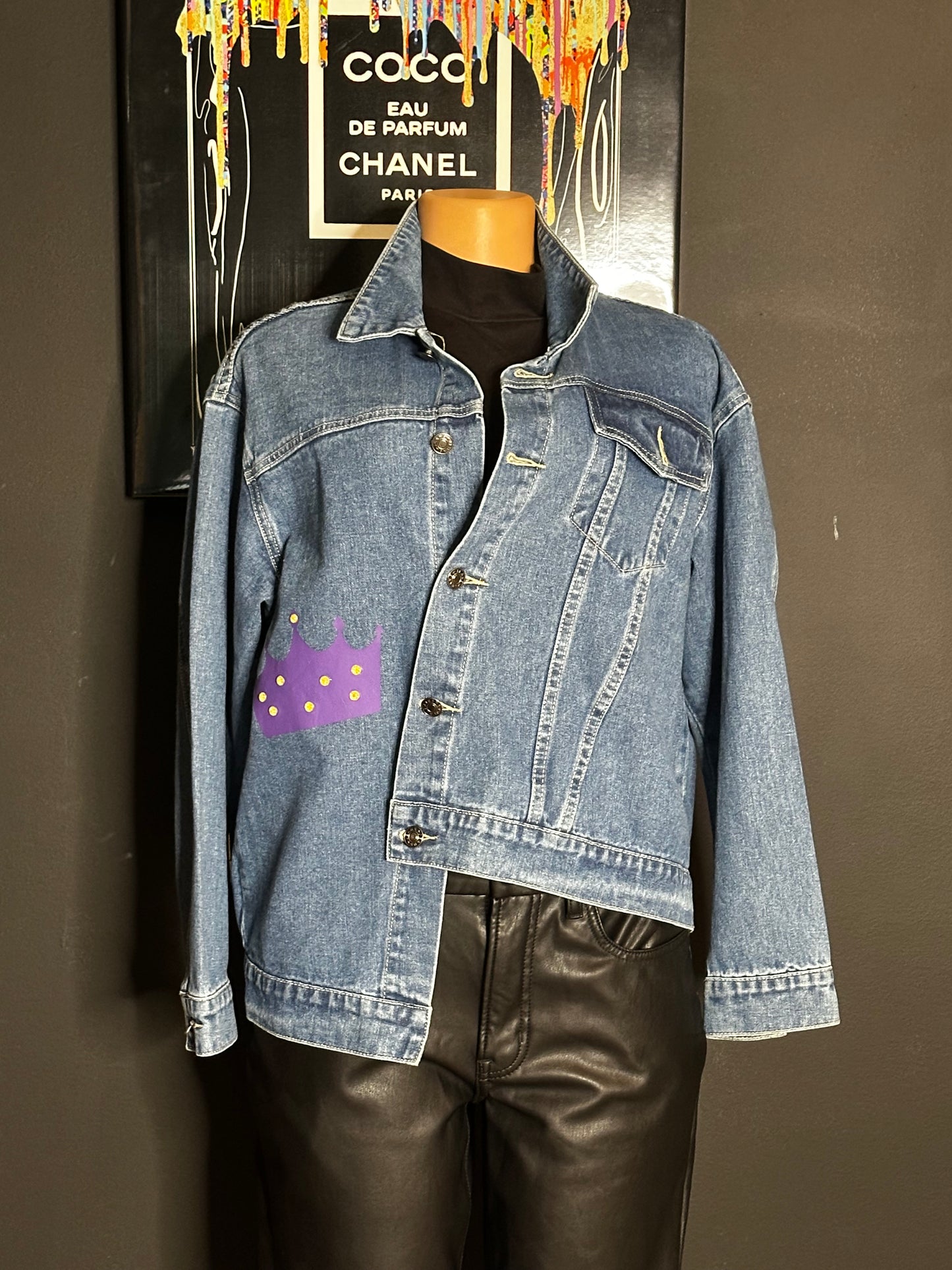 Denim jacket-XL