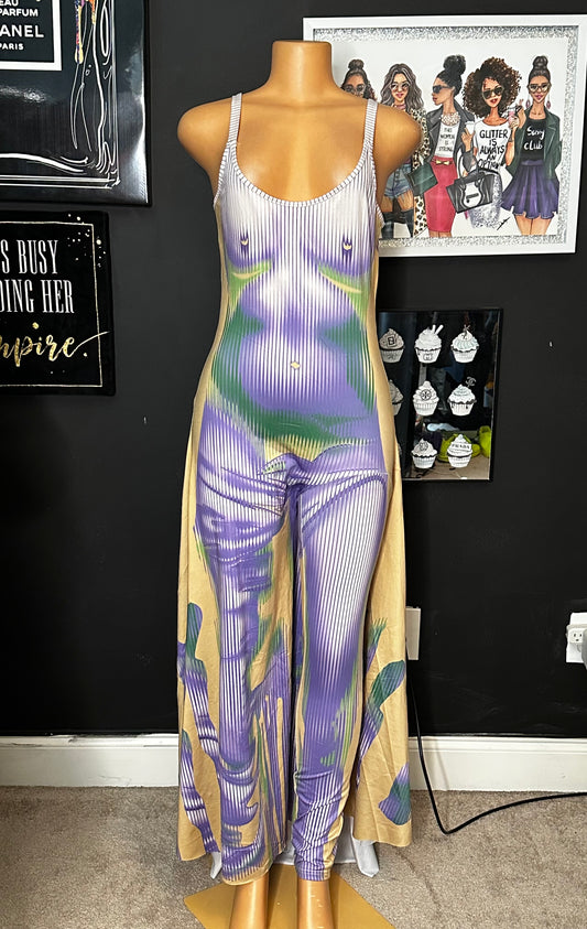 Boutique one legged dress