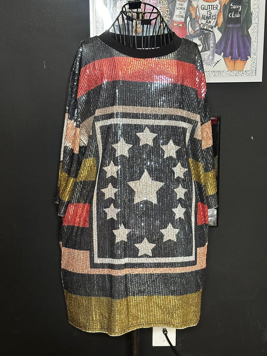 Boutique sequin top/dress