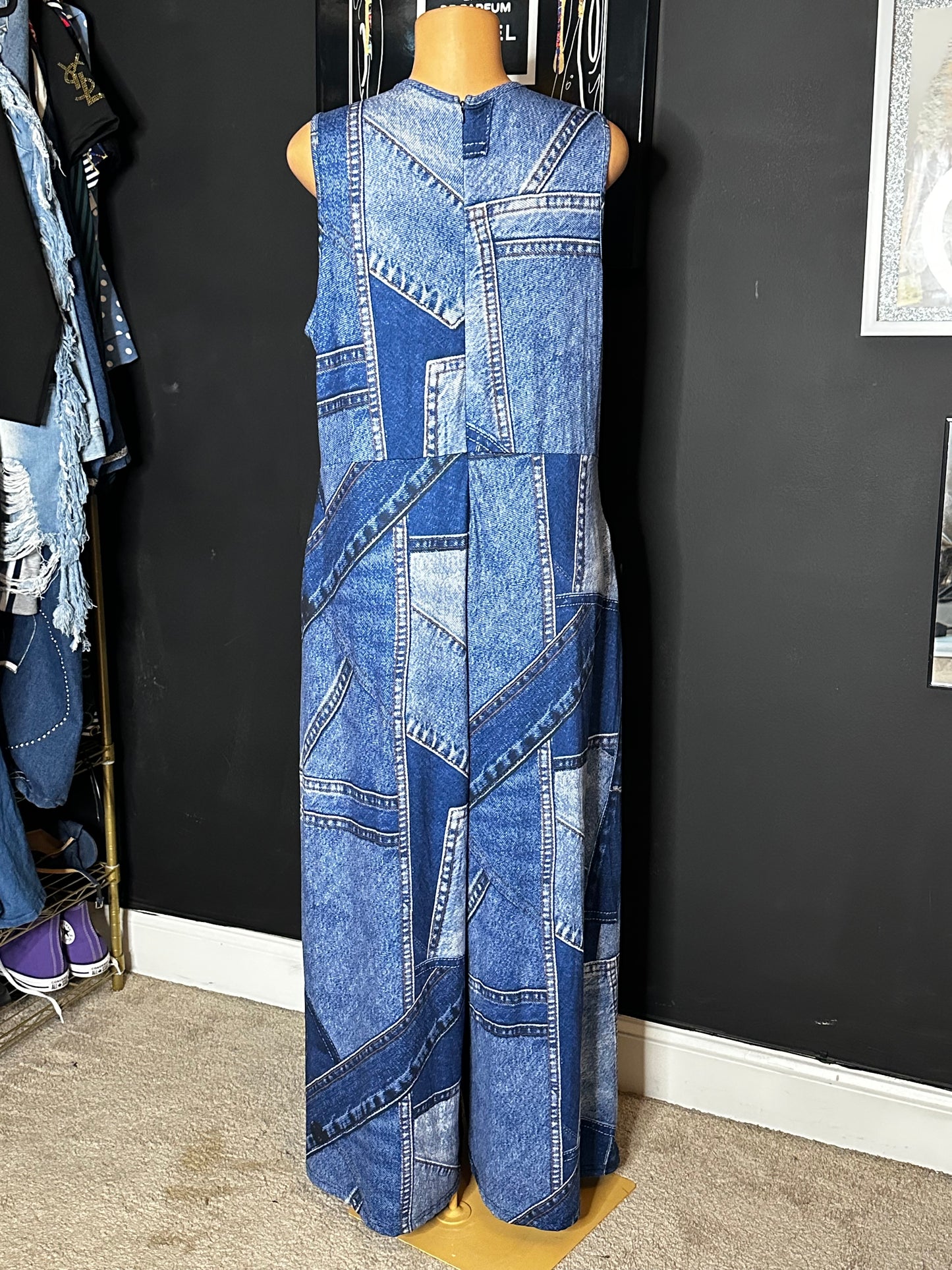 Shein Curve jumpsuit-1XL