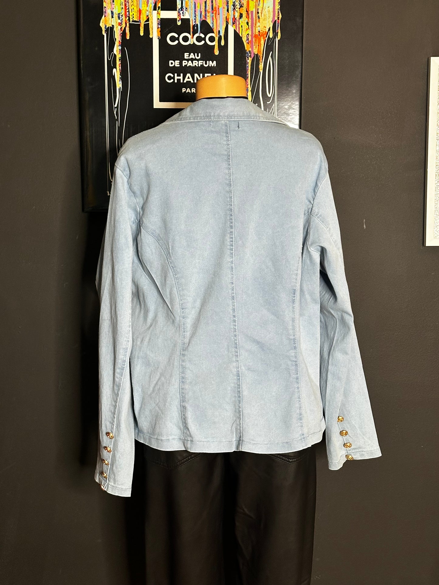 Denim blazer by Thrill jeans -2X
