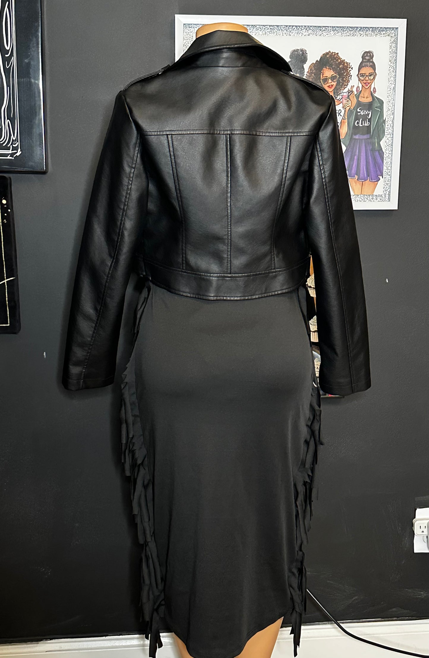 Rue 21 moto jacket (M)