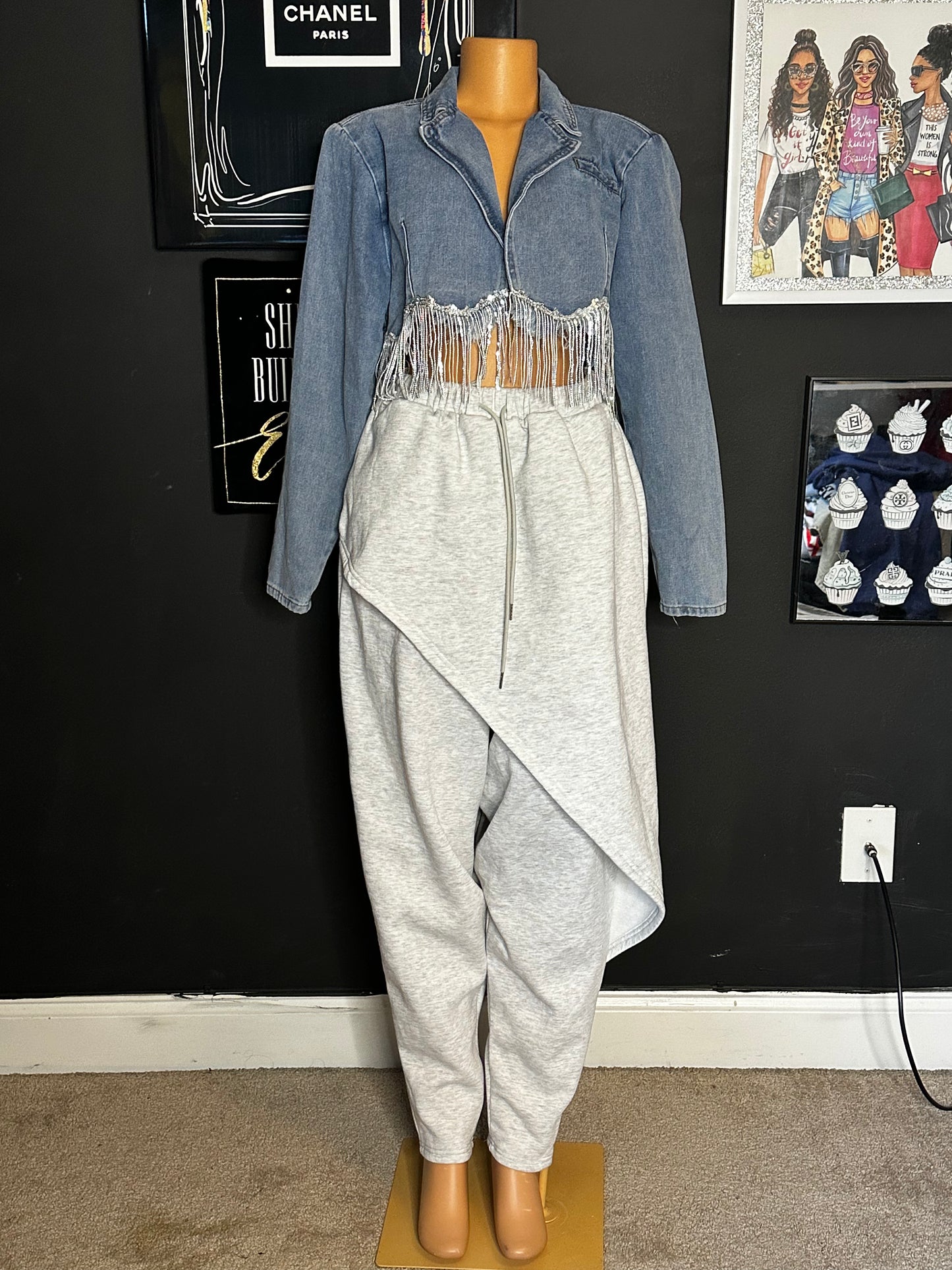 Sweatpants by Denimoi- M/L