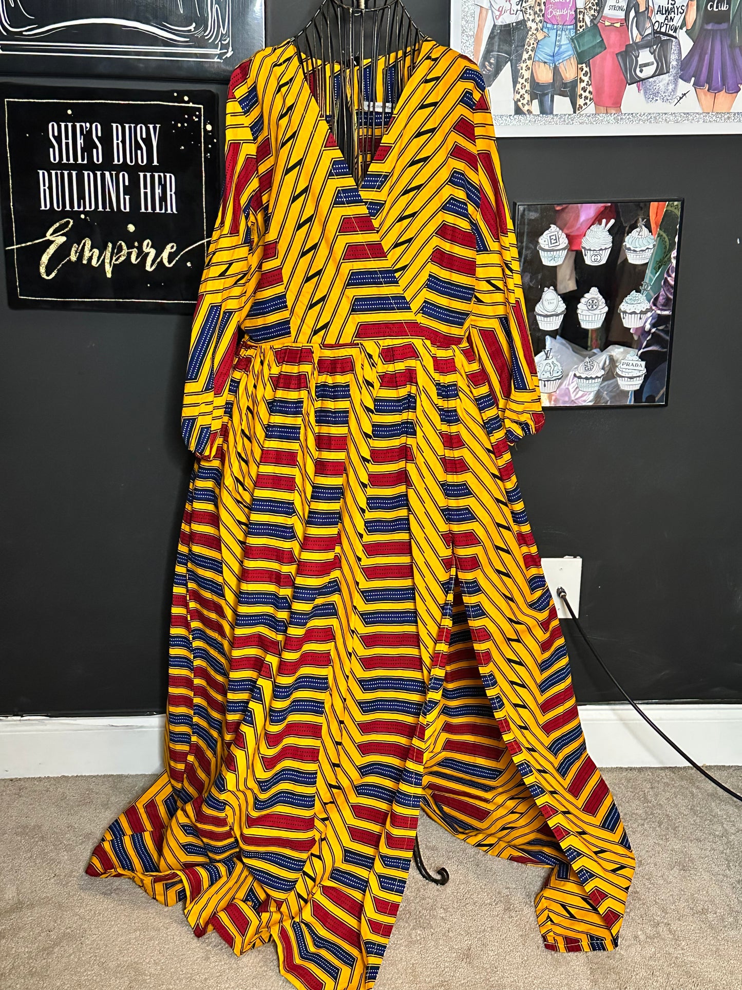 Ankara gown