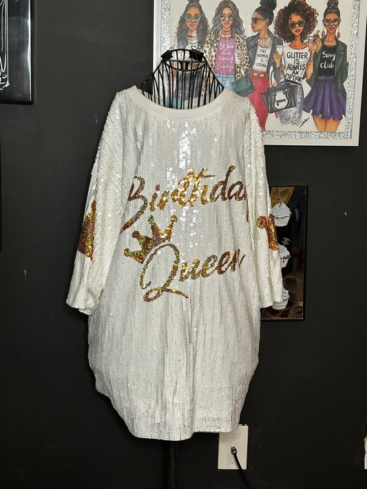 Bday Queen dress by Fashion Nova