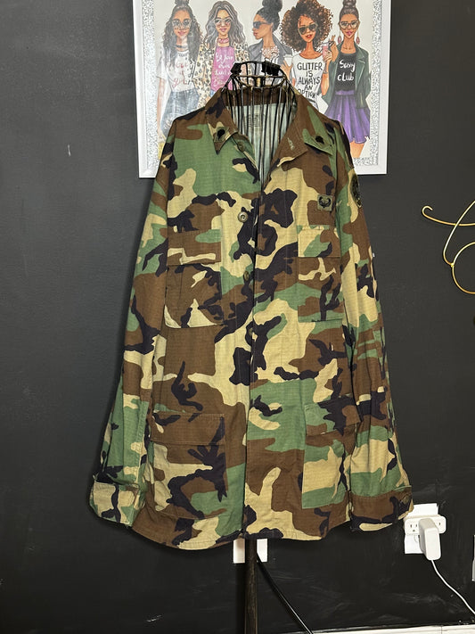 Authentic camo jacket