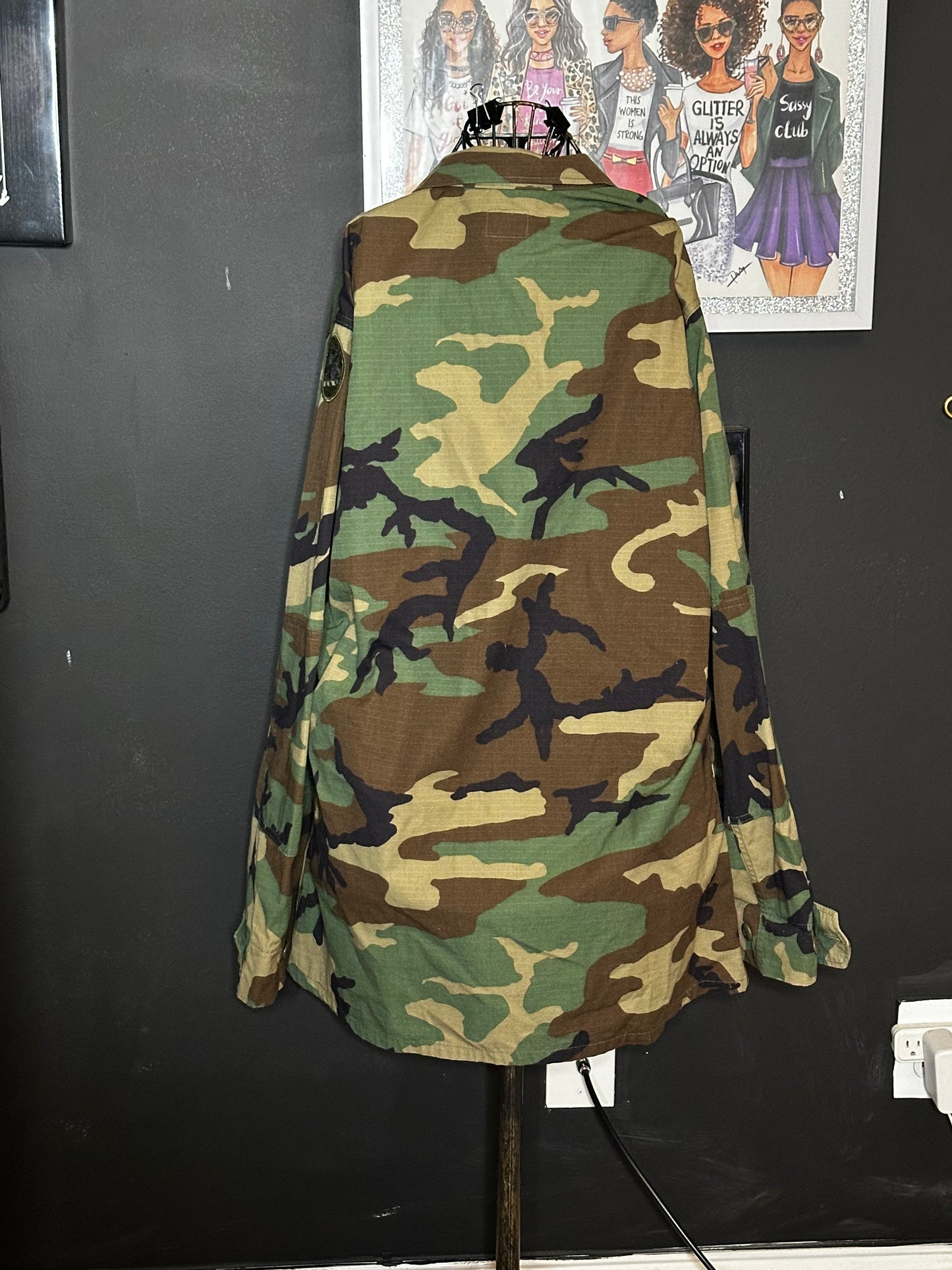 Authentic camo jacket