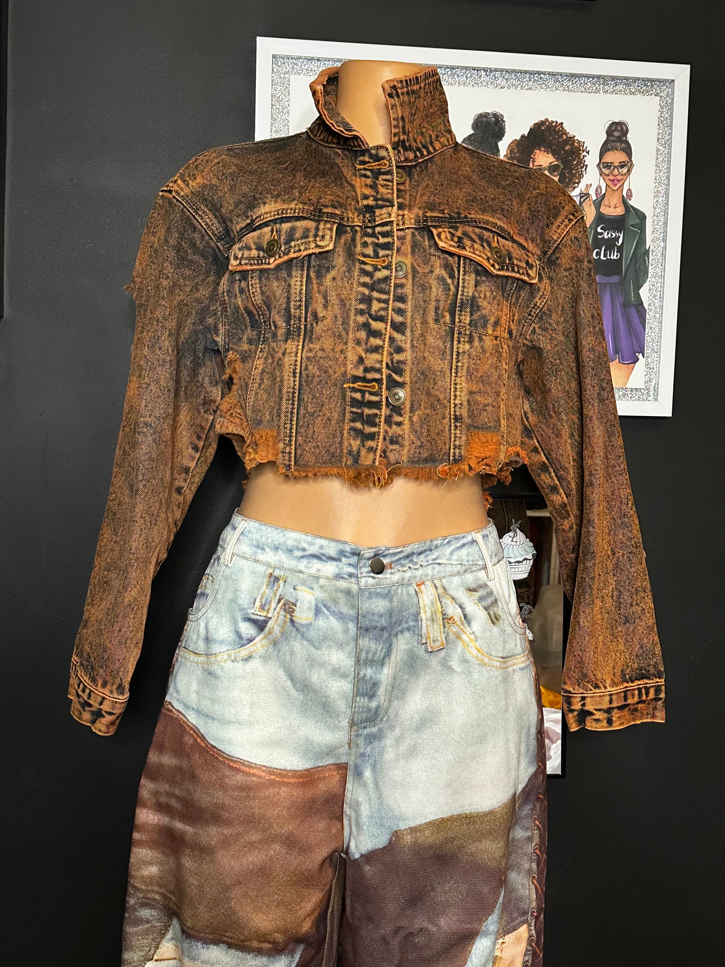 Denim jacket by Fashion Nova