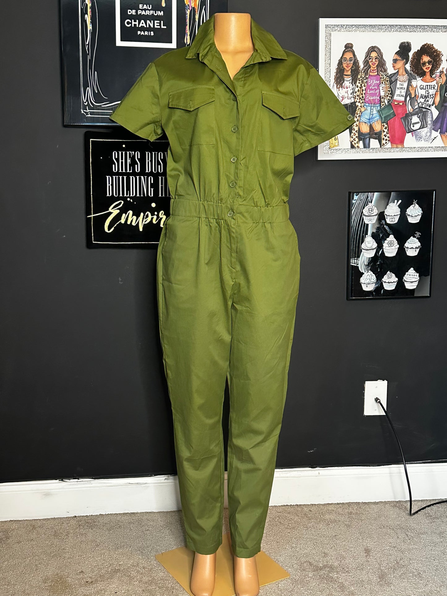 Boutique jumpsuit-M